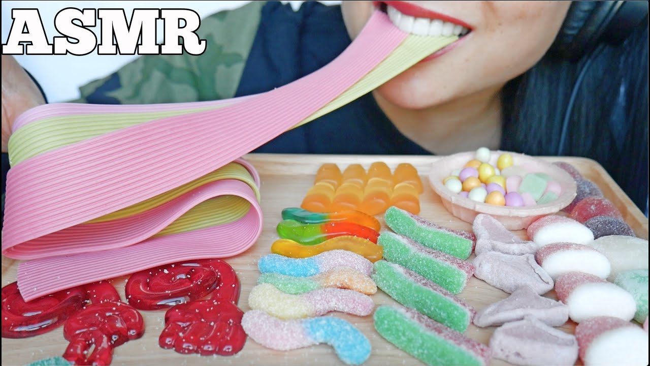 ASMR JAPAN CONVENIENT STORE CANDY GUMMY (EATING SOUNDS) | SAS-ASMR