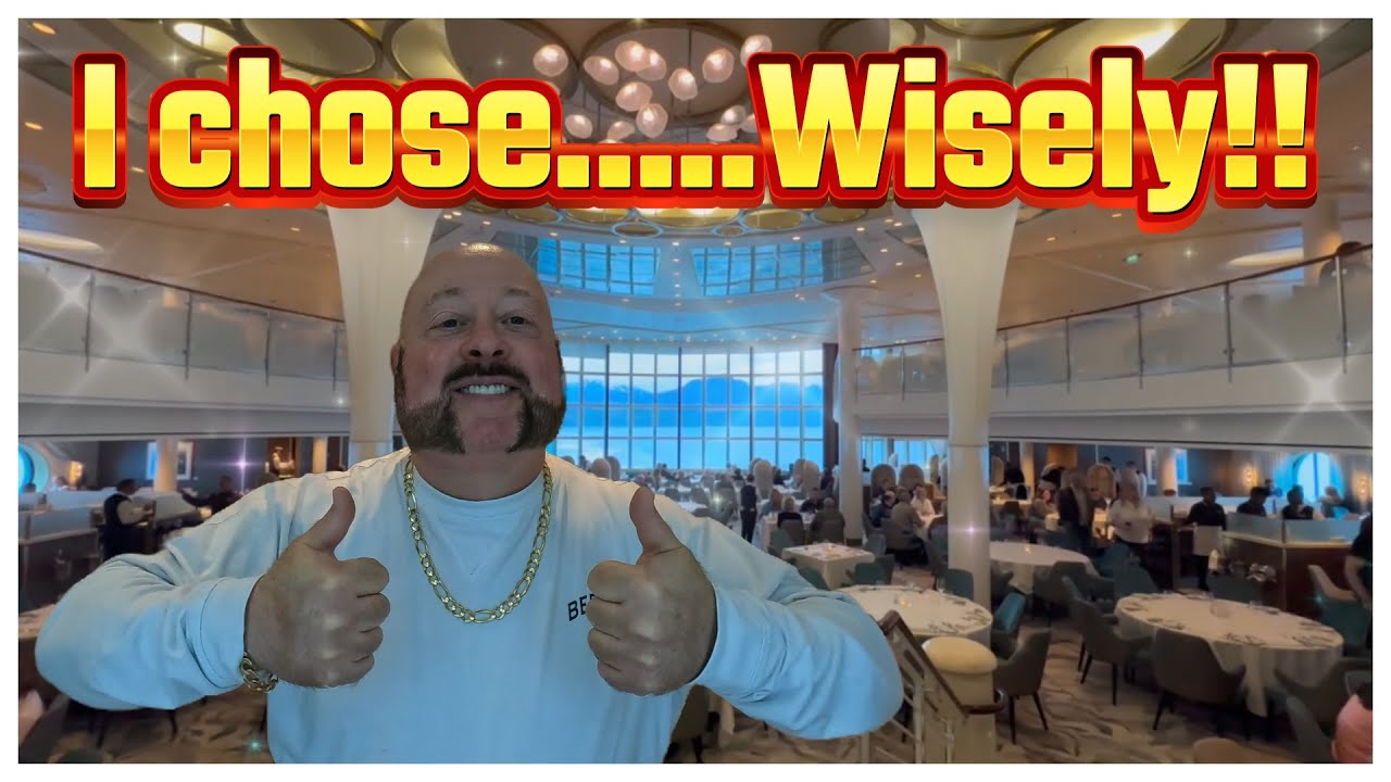 Celebrity Summit Cosmopolitan Main Dining Restaurant Full Tour and Food Review!