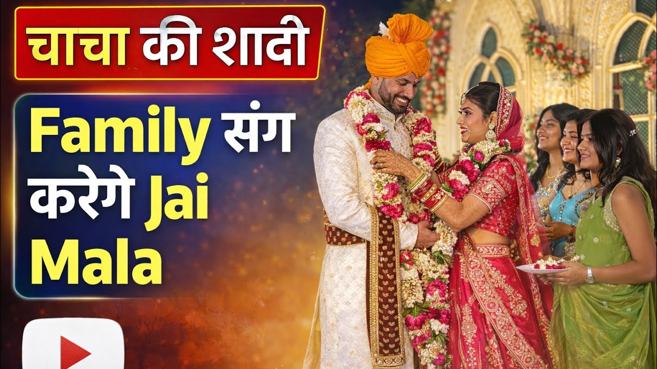 Chacha Ki Shaadi 💍 Jai Mala Program | Puri Family Ke Sath Shaadi Ka Maza | Wedding #familyvlog 
