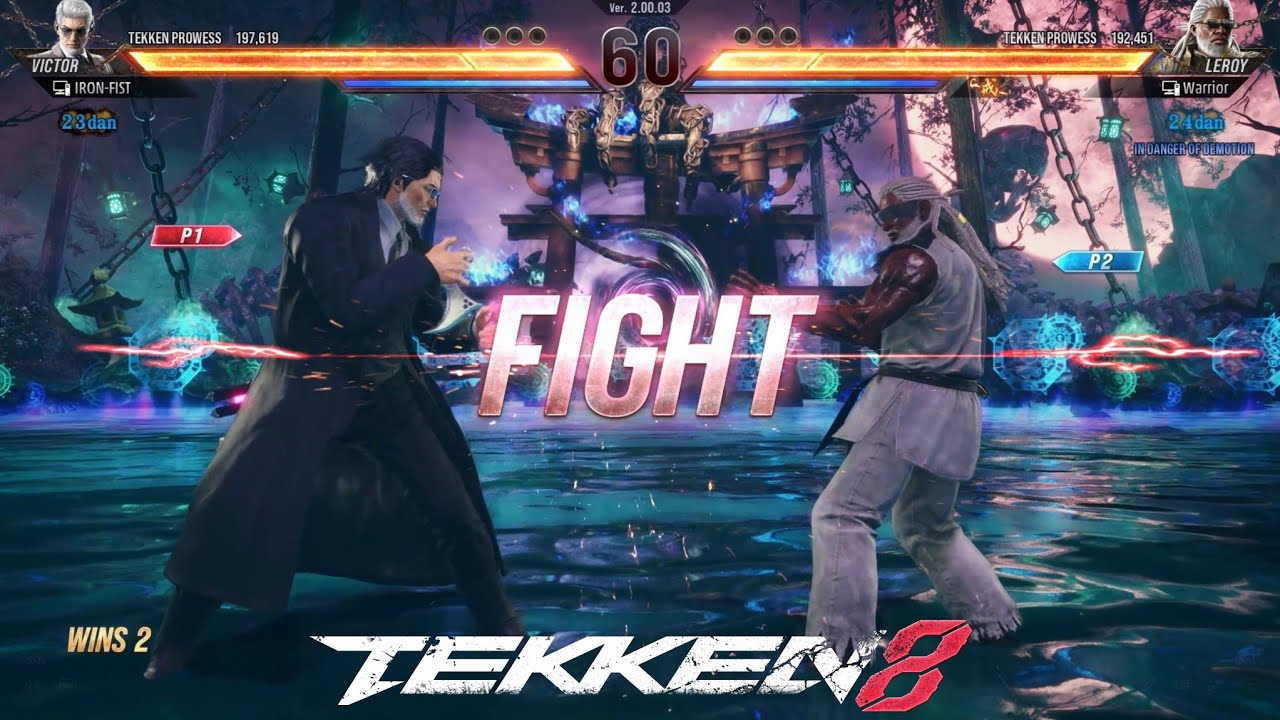 Leroy is Storng in S2 - IRON-FIST (Victor) Vs. WARRIOR (Leroy) | #tekken8season2