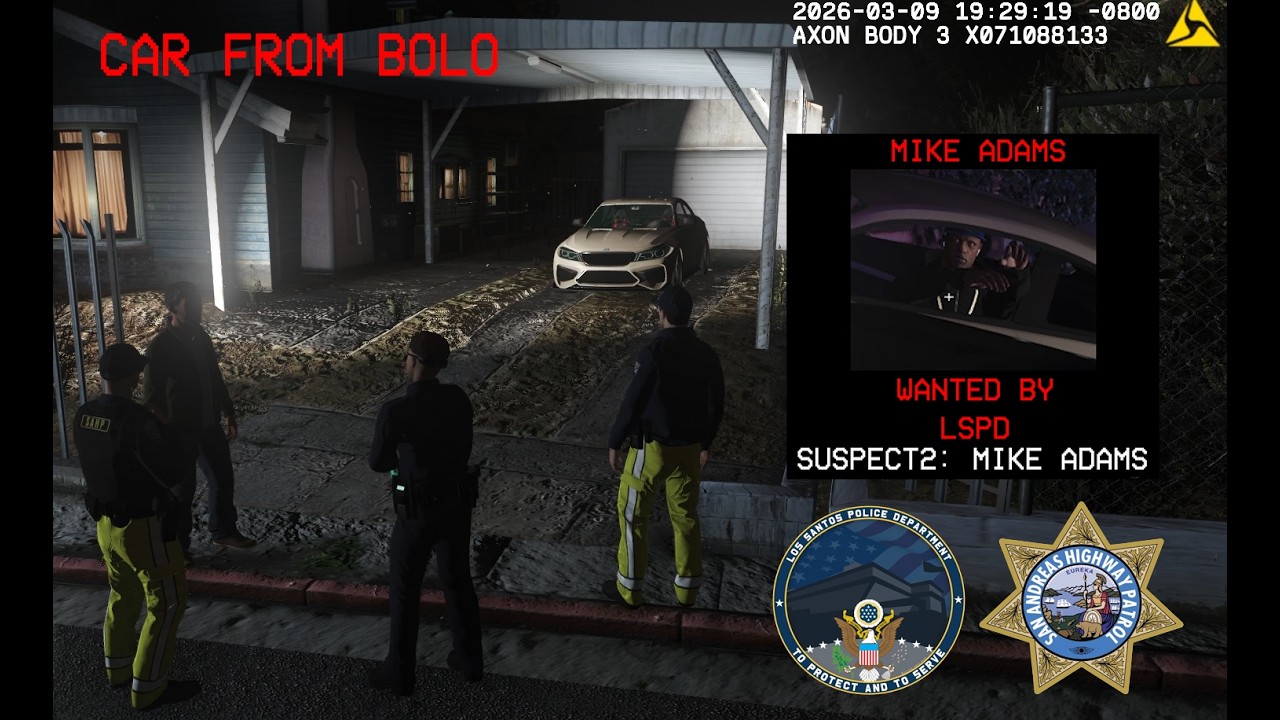 LSPD INVESTIGATION: MIKE ADAMS ARREST BODY CAM FOOTAGE