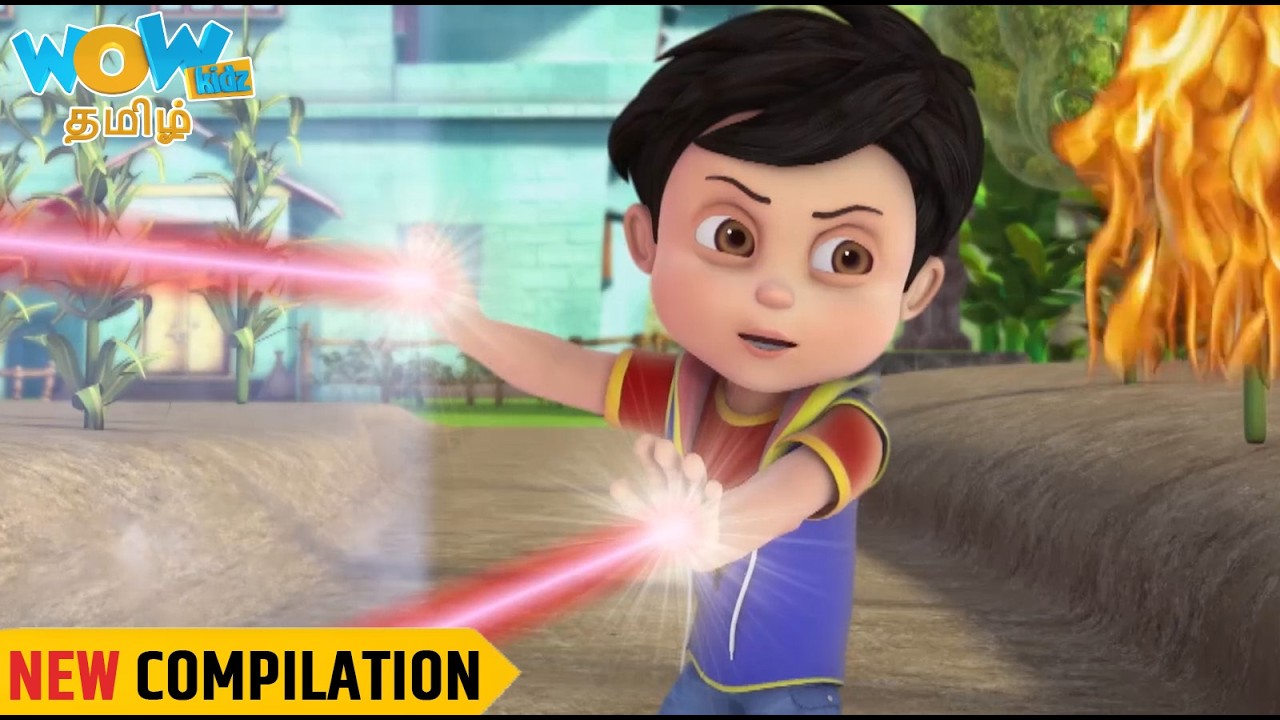 Vir The Robot Boy | சூப்பர் ஹீரோ வீர் Superhero Vir 96 | New Compilation | தமிழ் கதை | Tamil Cartoon