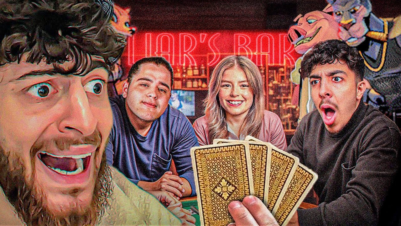 BYILHAN le NOOB avec FLAMBY, COCOTTE, et KAMETO (Liar's Bar) #2