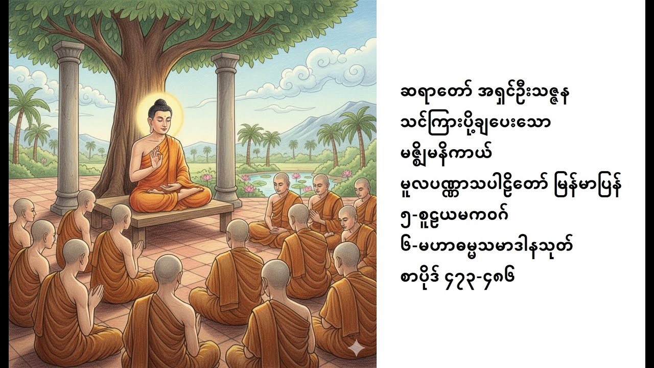 Mahādhammasamādāna Sutta, Ashin Thitzana, အရှင်သဇ္ဇန,  မဟာဓမ္မသမာဒါနသုတ်, 11-16-2025