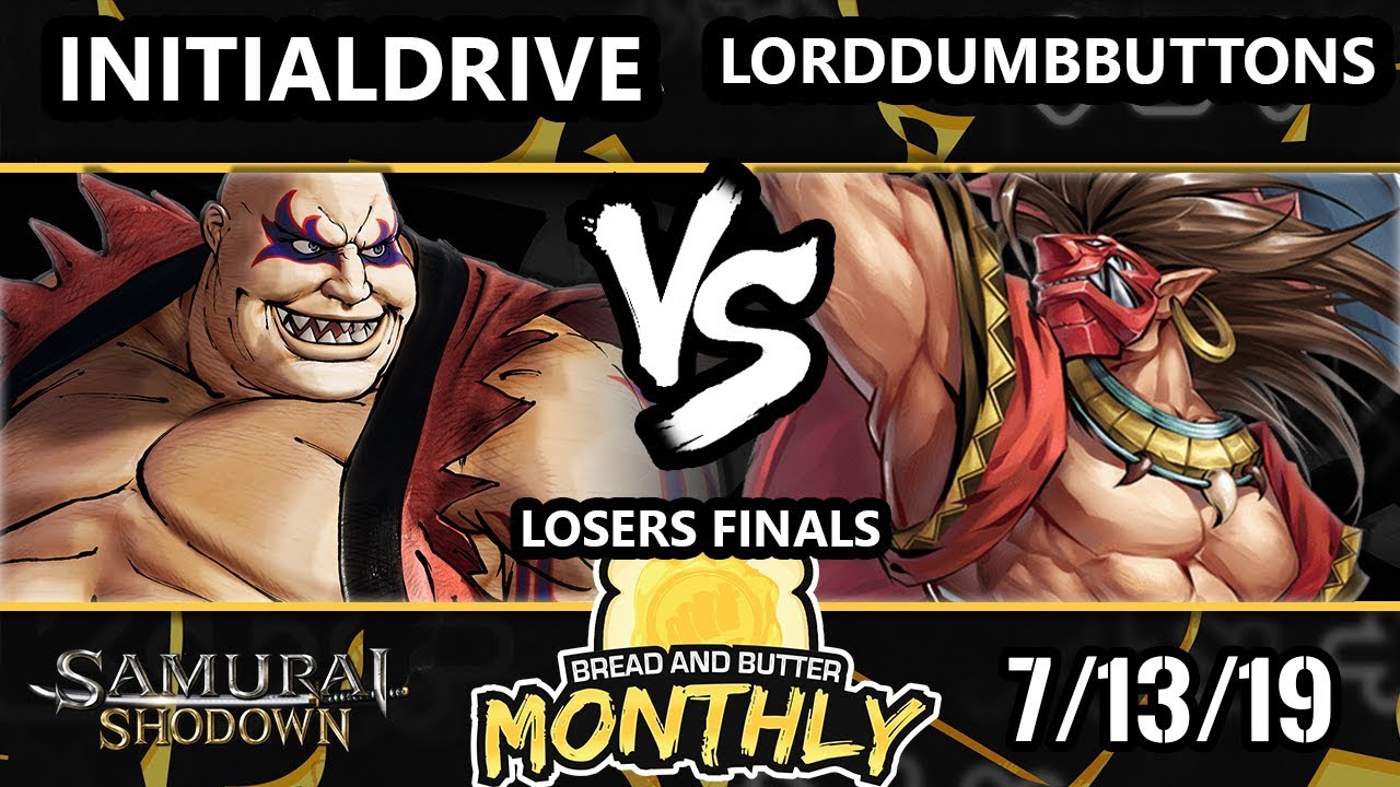 BnB 14 SamSho - Initialdrive (Earthquake) Vs. LordDumbButtons (Tam Tam) - Samurai Shodown L. Finals