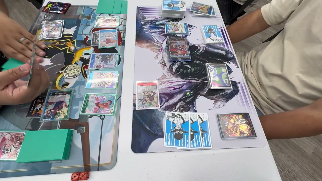 One Piece TCG OP16 GU Luffy vs RU Lucy