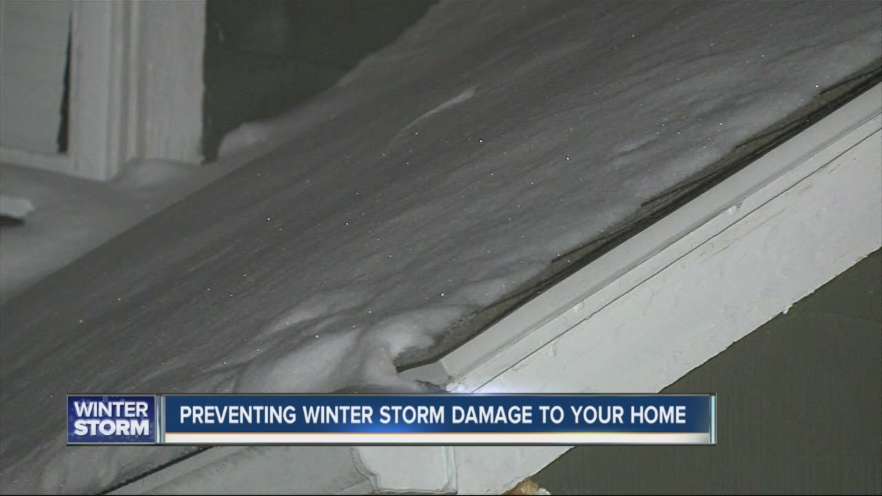 Preventing winter storm damage to your home