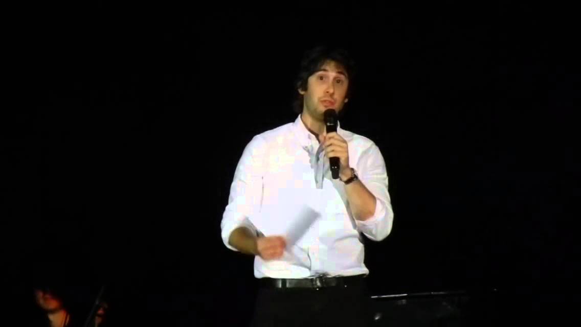 Josh Groban Zurich 31-5-13, Q&A