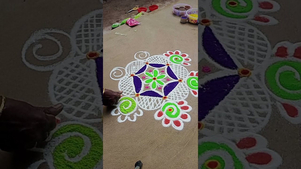 pongal Kolangal rangoli designs Simple rangolikolam and kambikolam designs