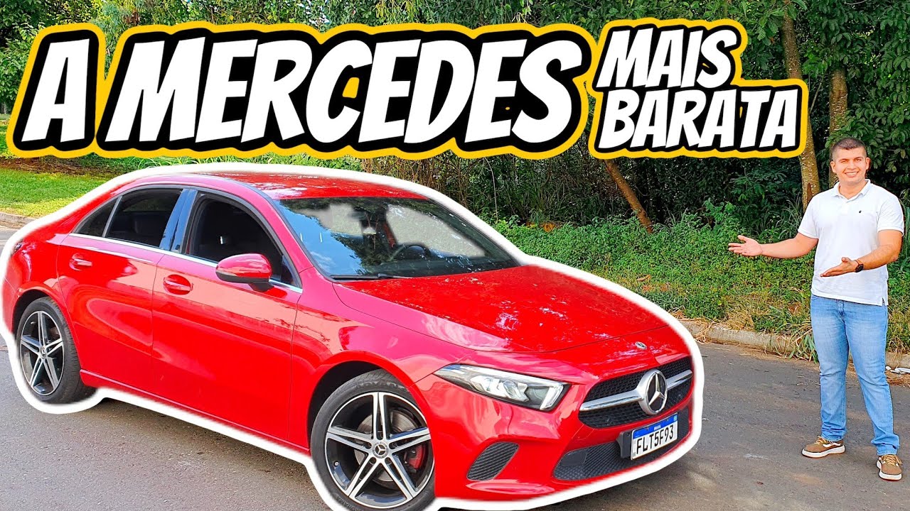 Mercedes-Benz A200 Sedan Style 1.3 Turbo 2019. A Mercedes mais barata de 2021. É melhor que a C180?