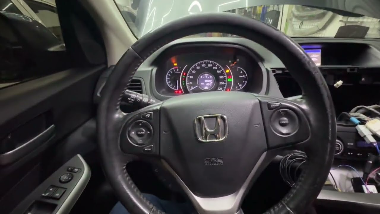 conexión del amplificador de fábrica. De honda CRV 2012 al 2016 y mandos del timón