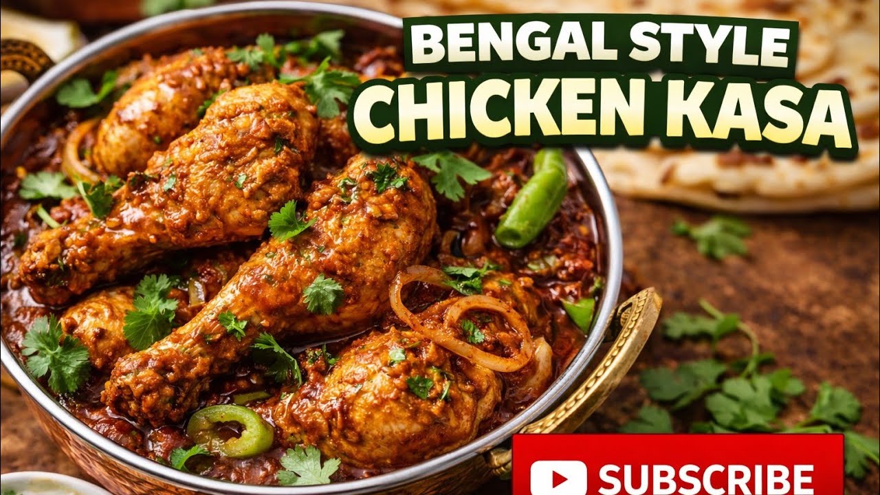 Bengali style chicken kasa😋