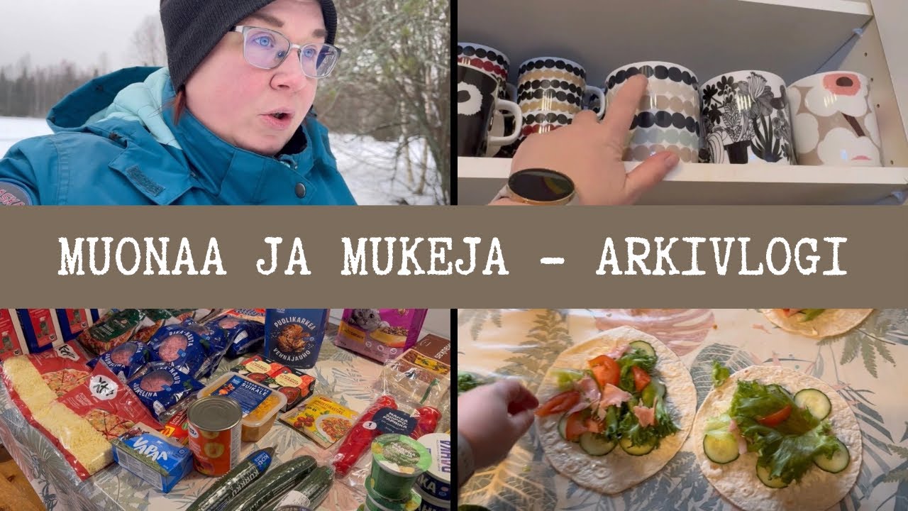 Ruokaostoksia ja lapsiperheen aitoa elämää 😊
