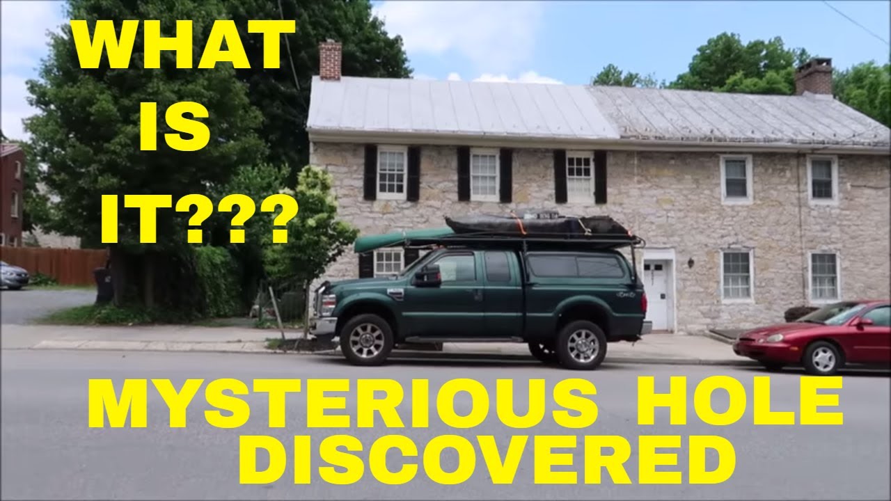 Downtown Carlisle Mystery Hole Discovered!