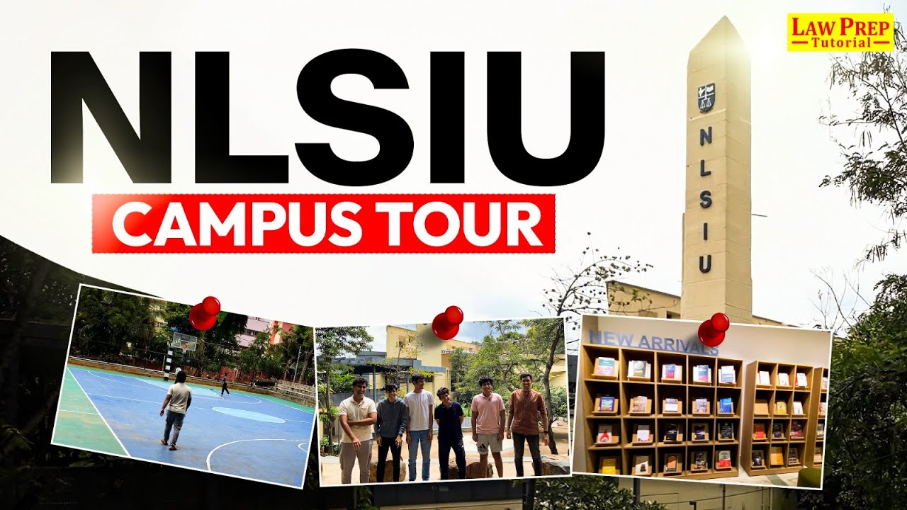 NLSIU Bangalore Campus Tour | Best Law Colleges in India | NLSIU Bangalore Campus Life