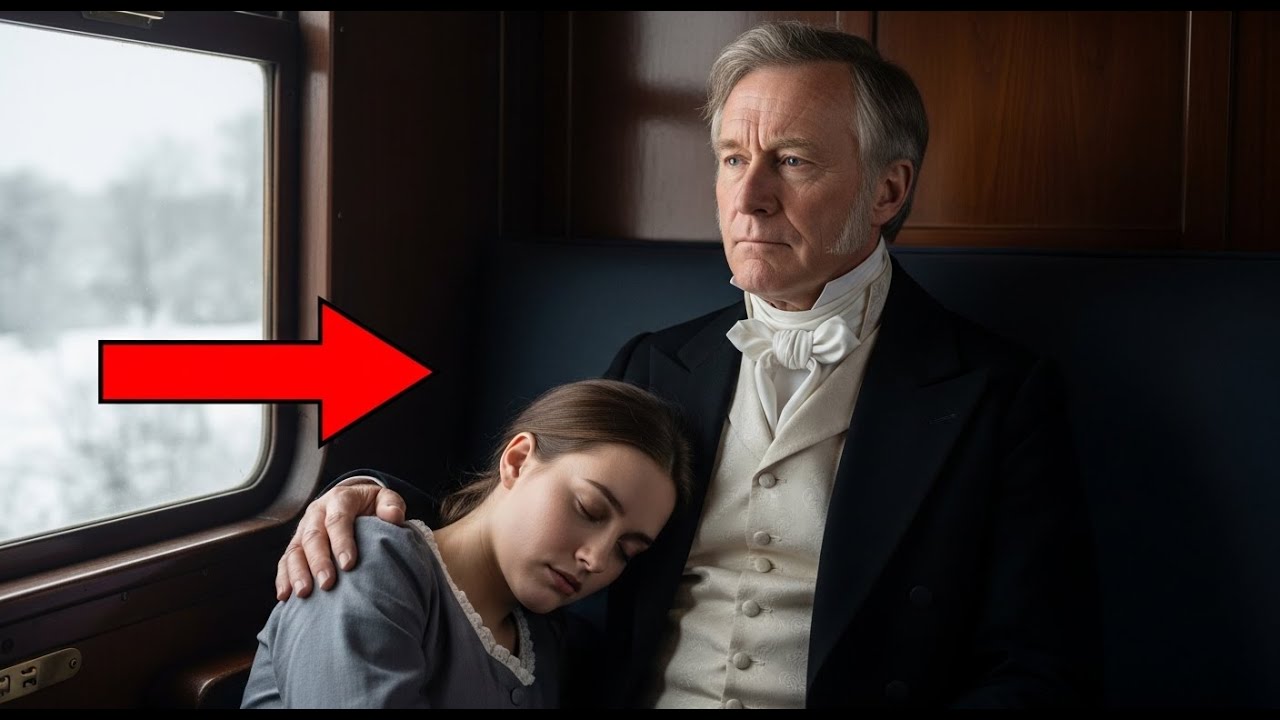 She Dozed Off Beside a Stranger… And Woke in a Duke’s House With Her Child Safe 💕