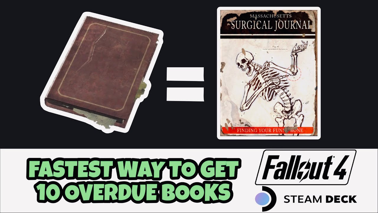 Fallout 4: Easy Way To Get 10 Overdue Books / Steam Deck