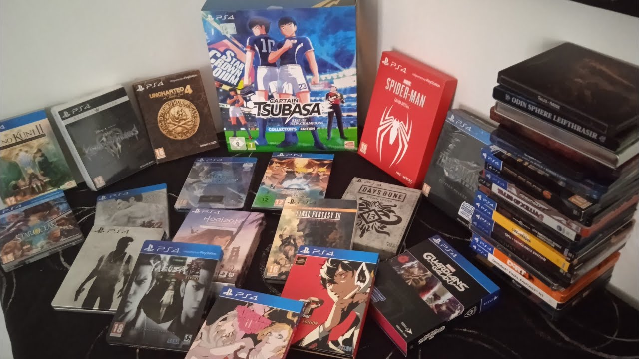 collection steelbook (PS4,PS3,3ds, Switch) RARE édition limitée spécial 🔥🔥🔥🕹️