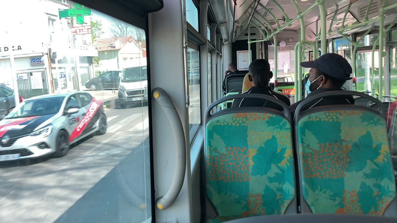 Ligne 268 — MAN NL 253 RATP BUS | 9810 KICKDOWN !!!