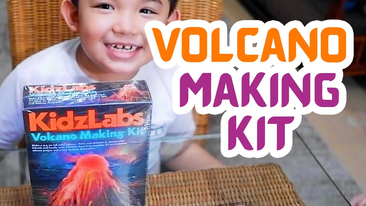 Fizzy Lava! KidzLabs Volcano Making Kit