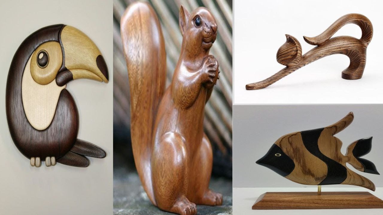 WOOD ART INSPIRED BY ANIMALS.