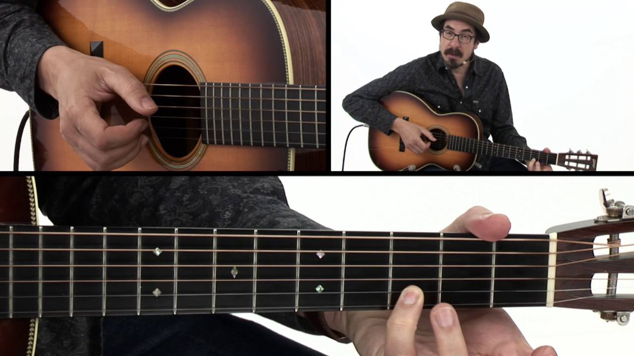 Beginner Fingerstyle Blues Lick #8 - Guitar Lesson - David Hamburger