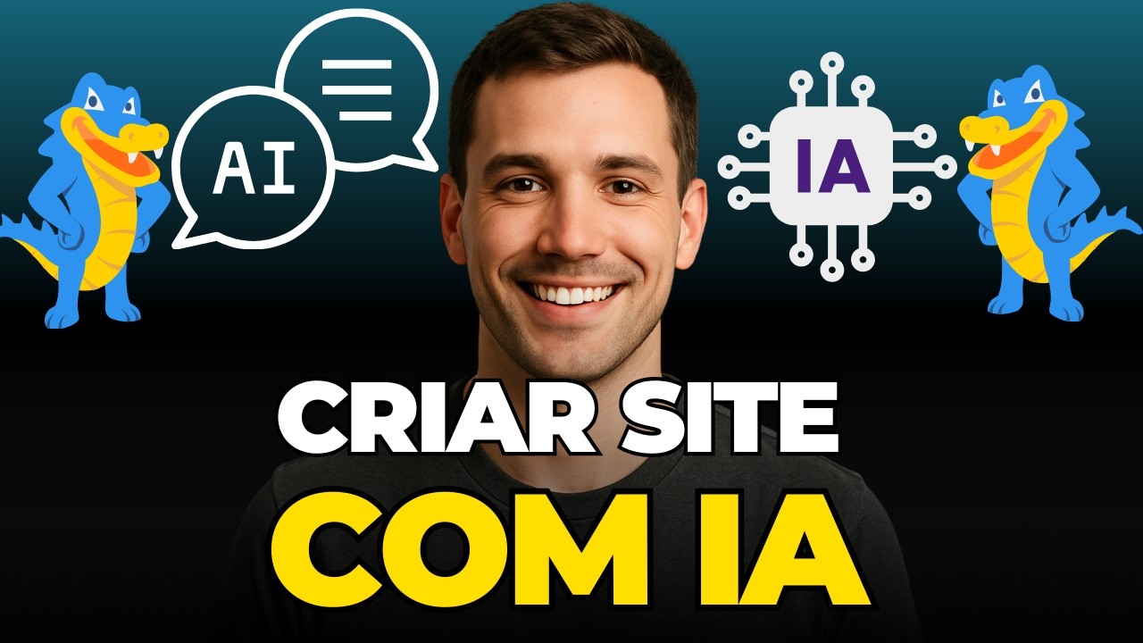 (HOSTGATOR) Como Criar um Site Profissional com IA em minutos no Wordpress | Passo a Passo