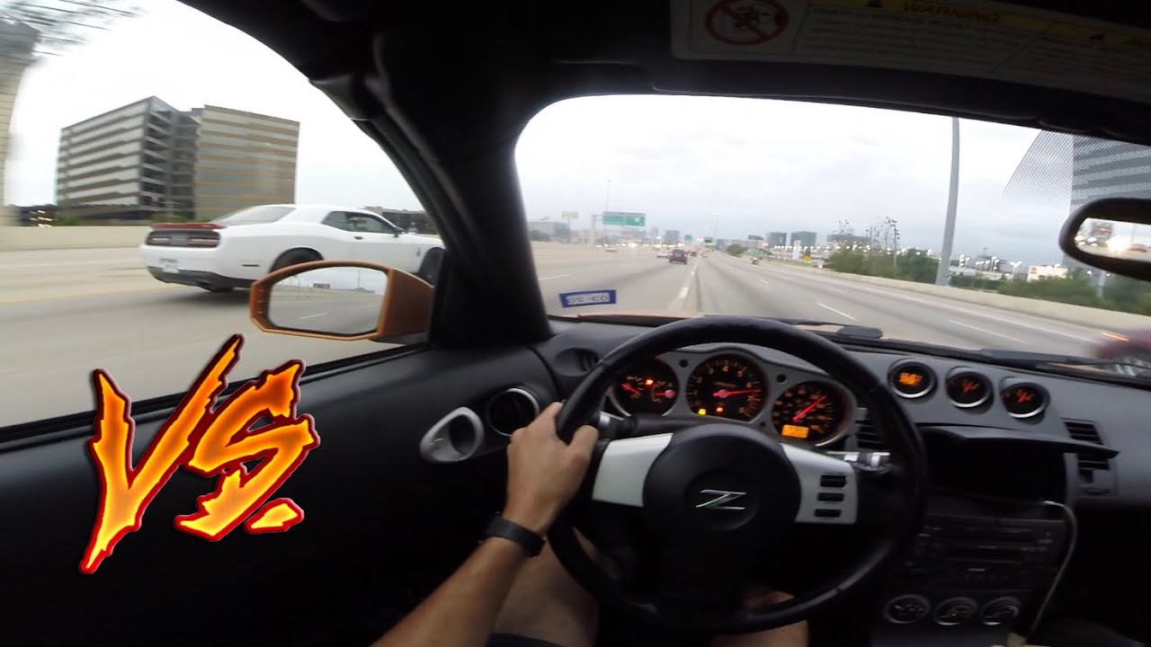 Nissan 350z VS Dodge Challenger