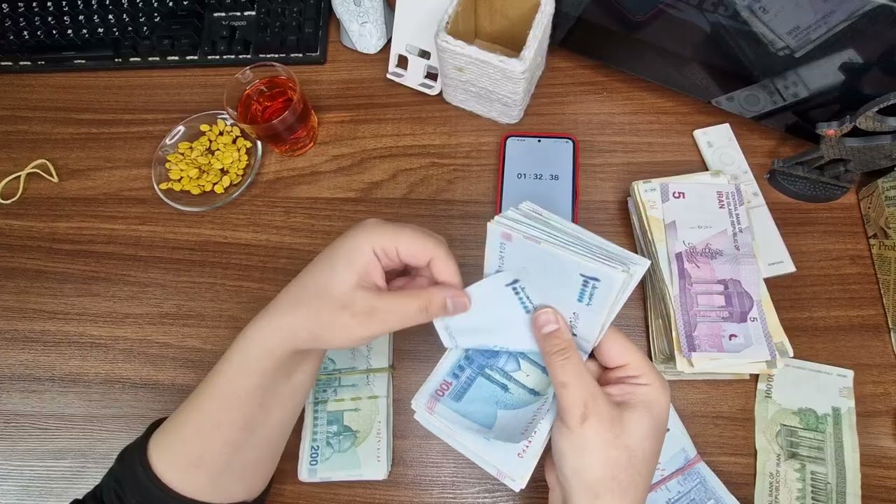 How much money can i count in one minute?⏰️