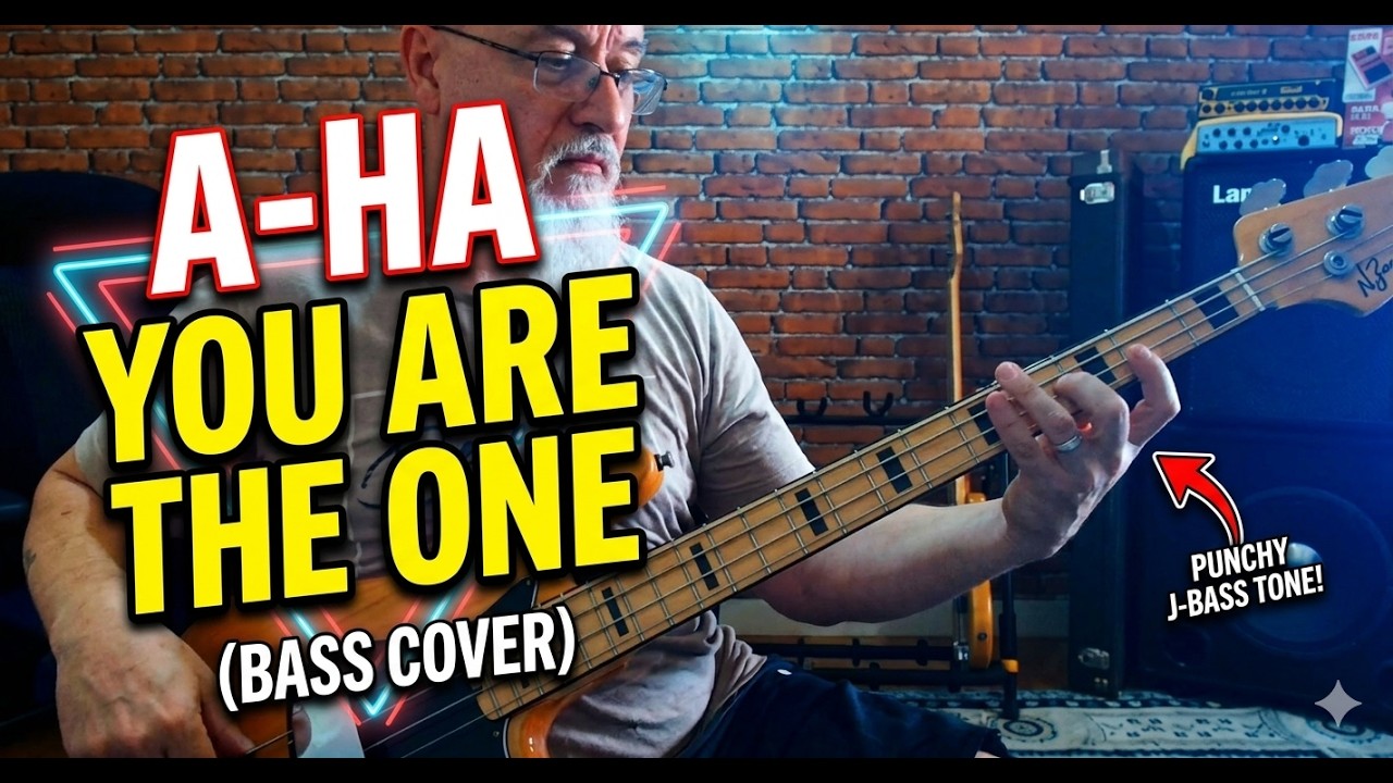 A-ha - You Are the One  ( BASS COVER)