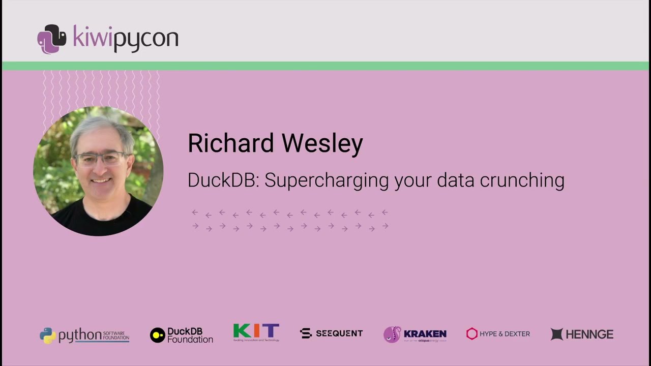 DuckDB: Supercharging Your Data Crunching  by Richard Wesley