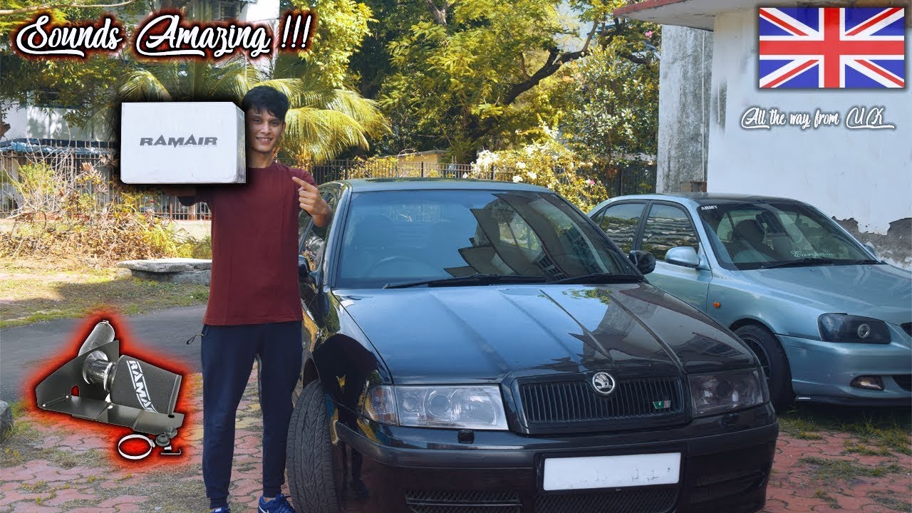 Installing Imported AIR INTAKE on my VRS !! RAM AIR INTAKE UK (Hindi)