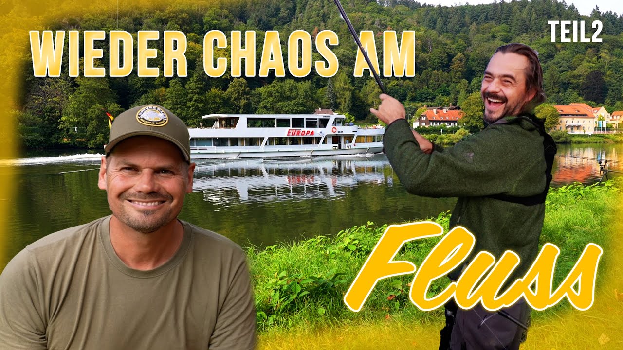 Wieder Chaos am Fluss - Mit Volker Seuss - Teil 2 | Karpfenangeln |