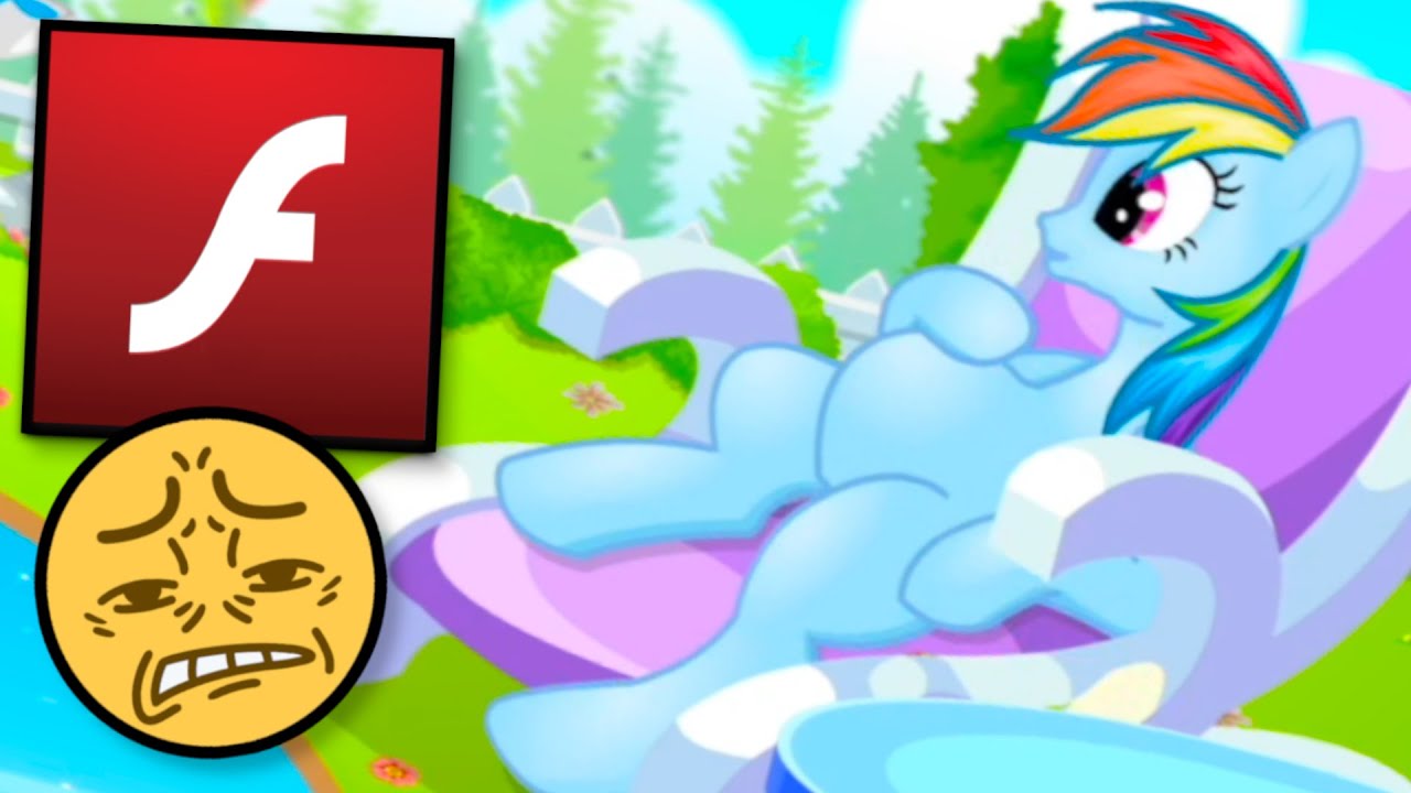 my little pony flash games scarred me