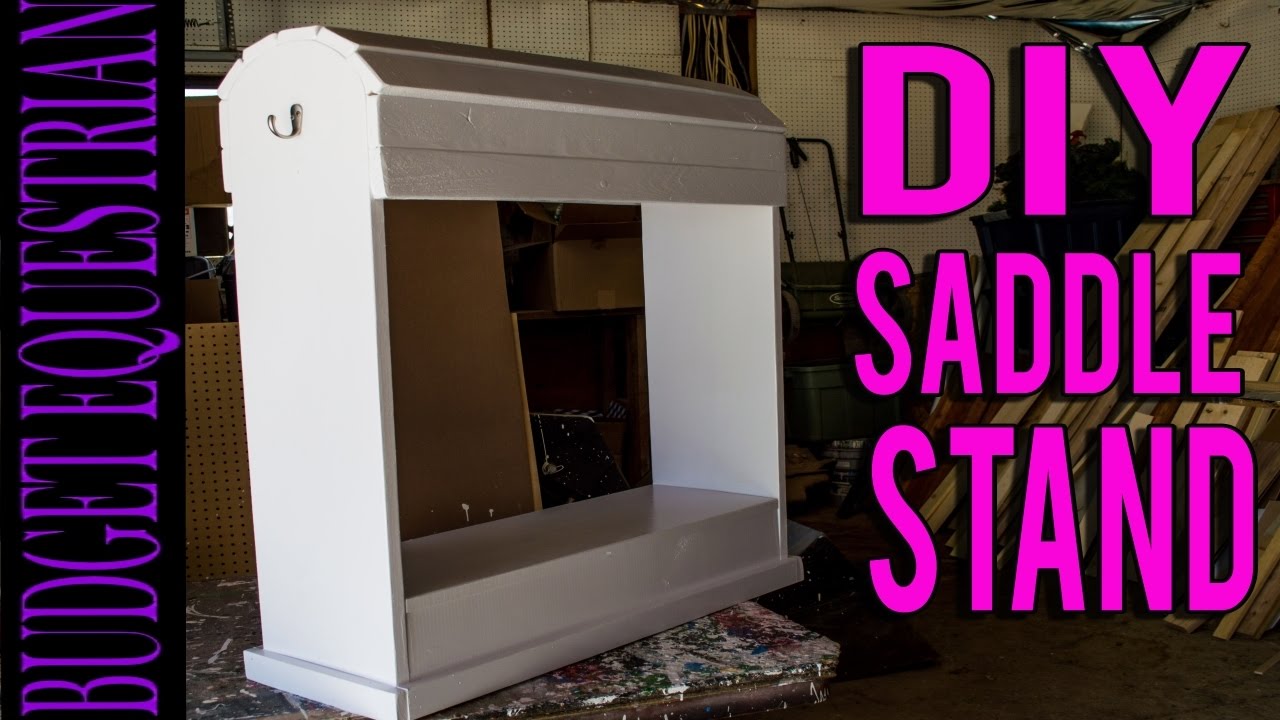 DIY Saddle Stand