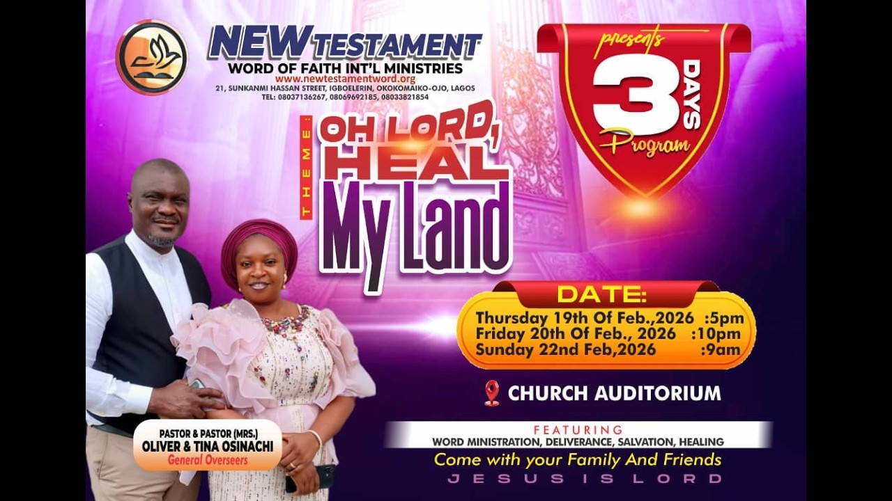 PASTOR OLIVER LIVESTREAM...