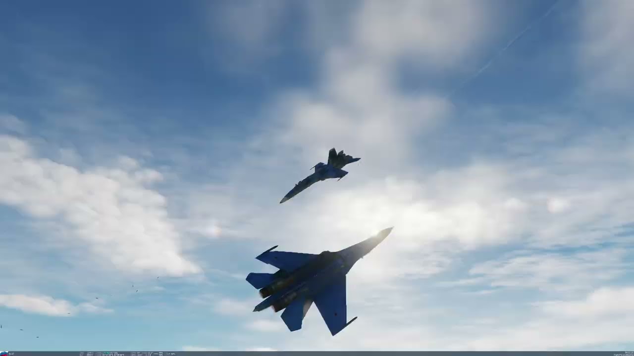 F-18 Vs Su-27 in DCS