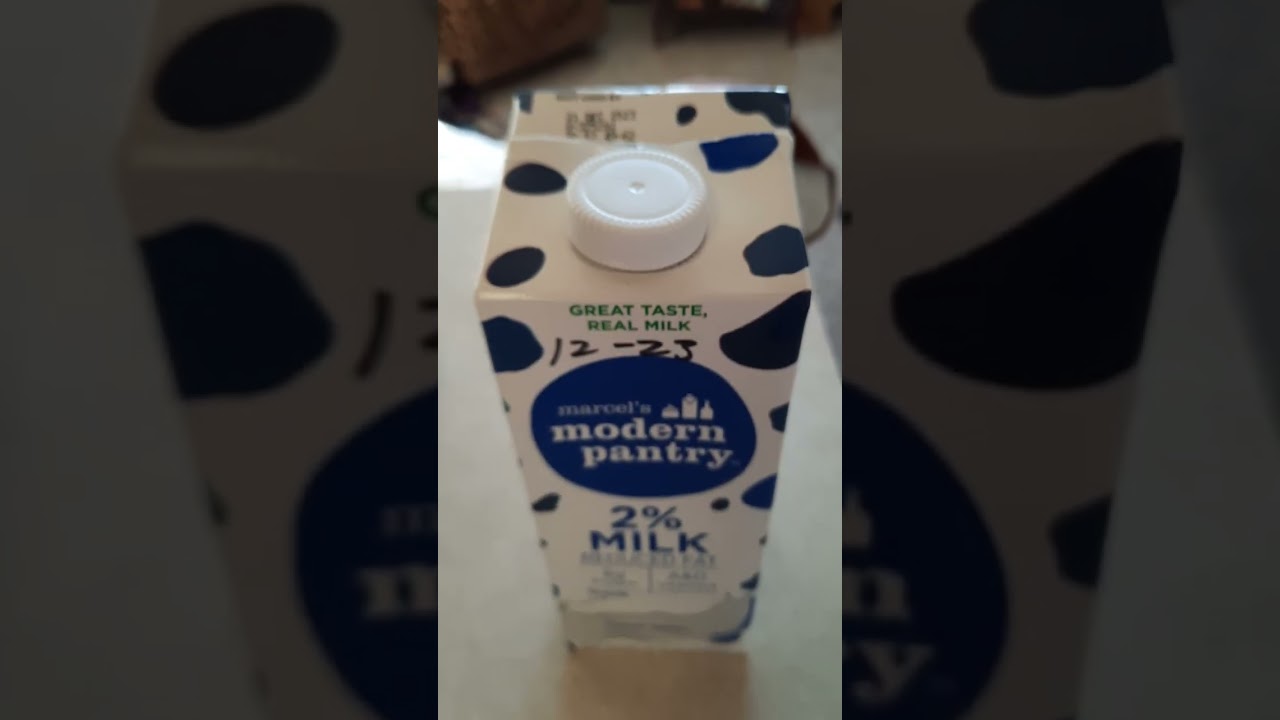 Dollar Tree milk for pantry