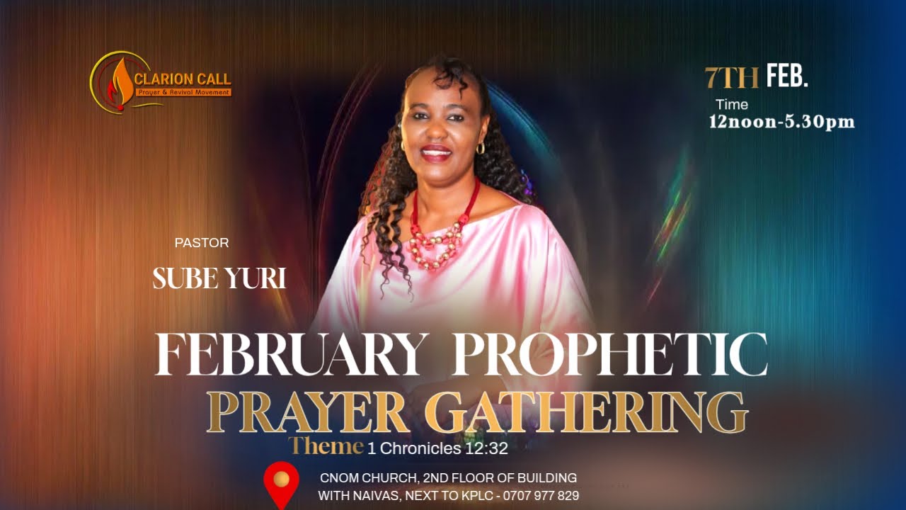 PROPHETIC PRAYER GATHERING || TOPIC : Intercession