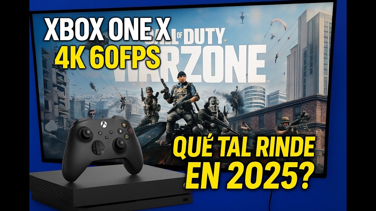 Warzone en una Xbox One X en pleno 2026? No vas a creer cómo se ve esto  4K HDR 60FPS 😱🔥