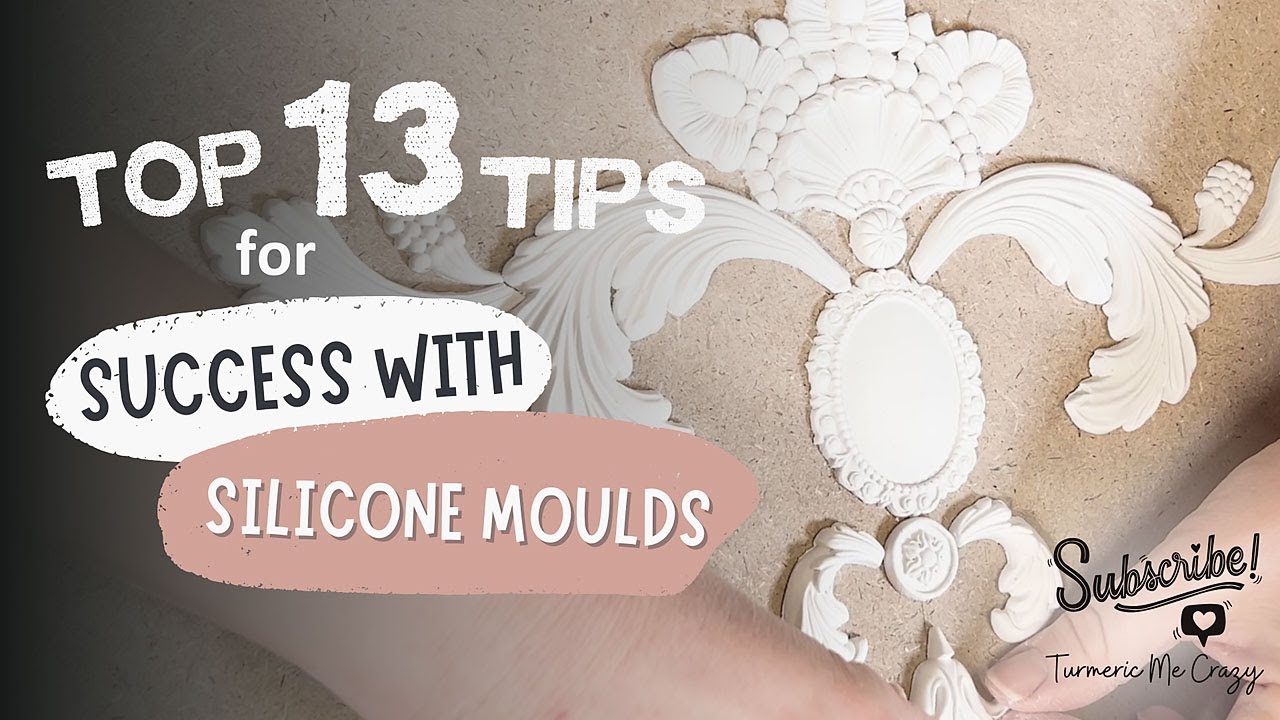 Using Air Dry Clay With Decorative Moulds - Beginner's Tips & Tricks #claymoulding #diyhomedecor 🎨