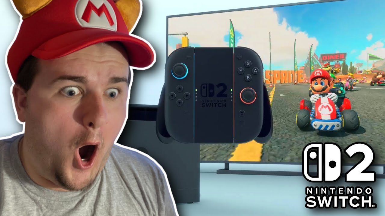MARIO KART X IS OFFICIALLY HERE!! | Nintendo Switch 2 Reveal REACTION