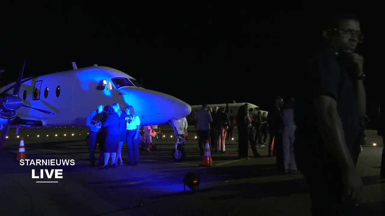 Opening Eduard Alexander Gummels International Airport: