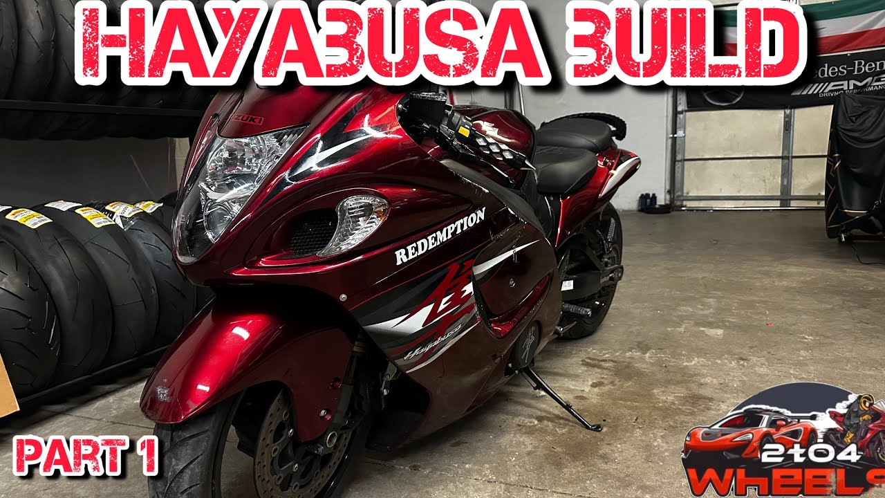 Сборка лучшего мотоцикла Suzuki Hayabusa | Серия по сборке мотоциклов