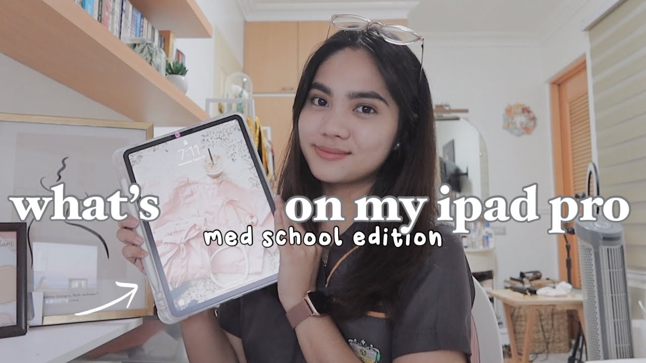 what's on my ipad pro 2021 🩺  med school edition | kristine abraham
