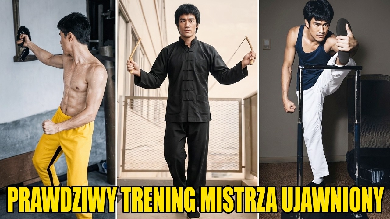 BRUCE LEE: Sekret jego SIŁY! Jak trenował MISTRZ? UJAWNIONO.
