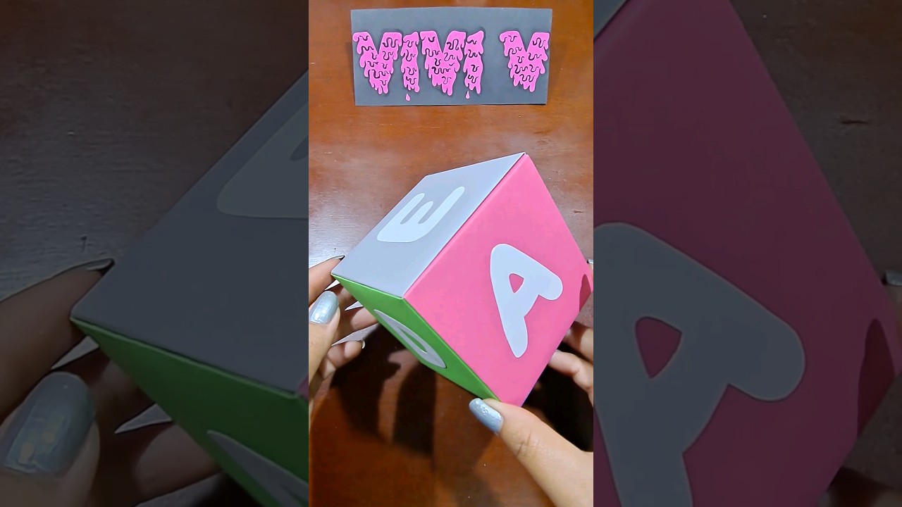 C&oacute;mo hacer un cubo de papel sin pegamento // S&Uacute;PER F&Aacute;CIL #parani&ntilde;os #escuela #ideas #tutorial #dados