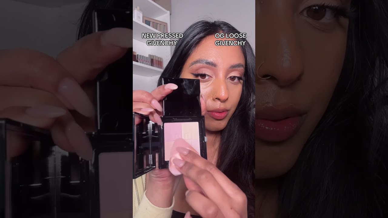 Old vs New Givenchy Pressed Powder Review 