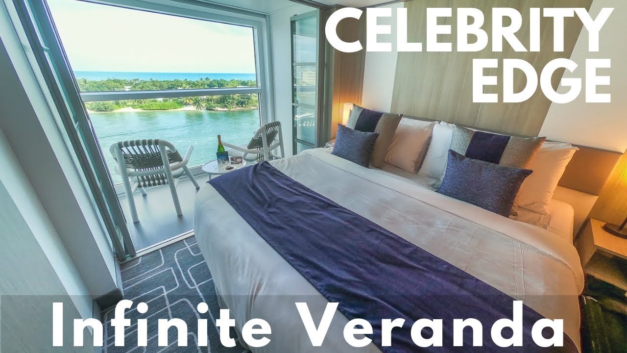 Экскурсия по каюте Celebrity Edge Infinite Veranda: каюта № 7143