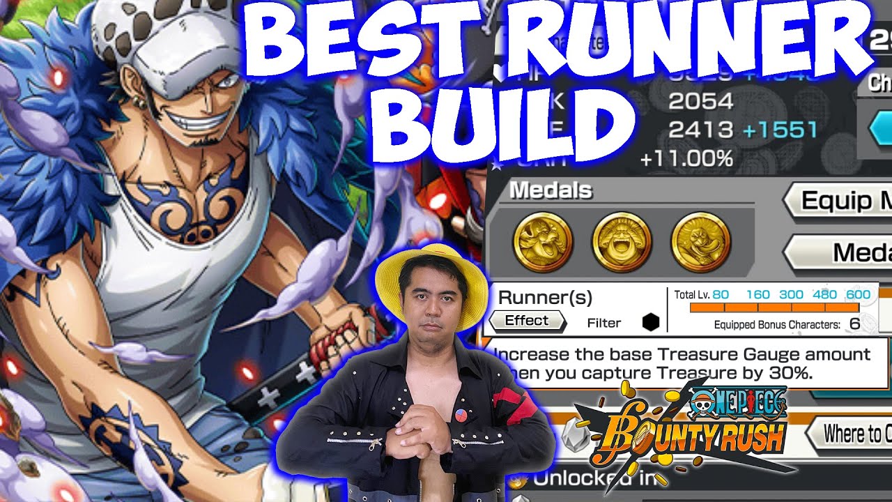 Build Full DEF + Tag Runner Auto Broken Buat EX Law 🔥🔥- One Piece Bounty Rush